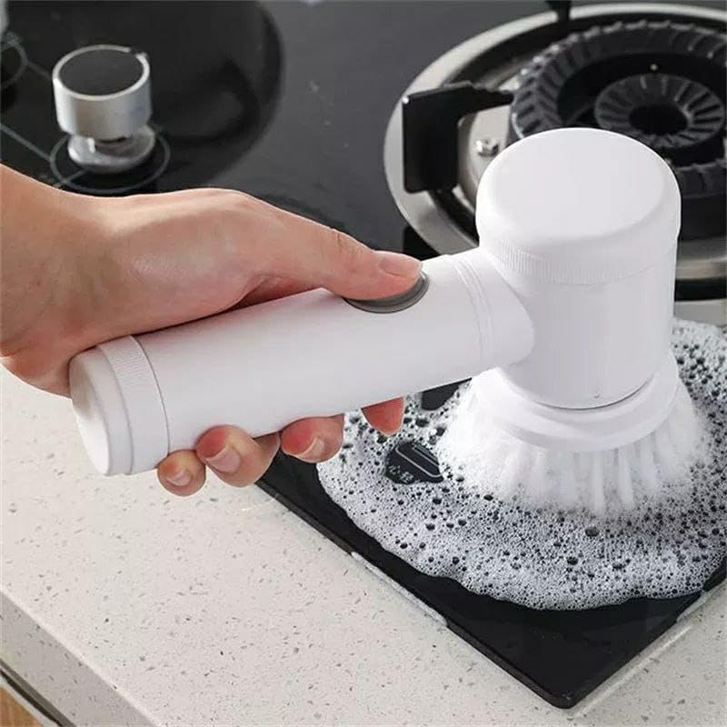 RinseScrub - Electric cleaning scrubber 5 in 1